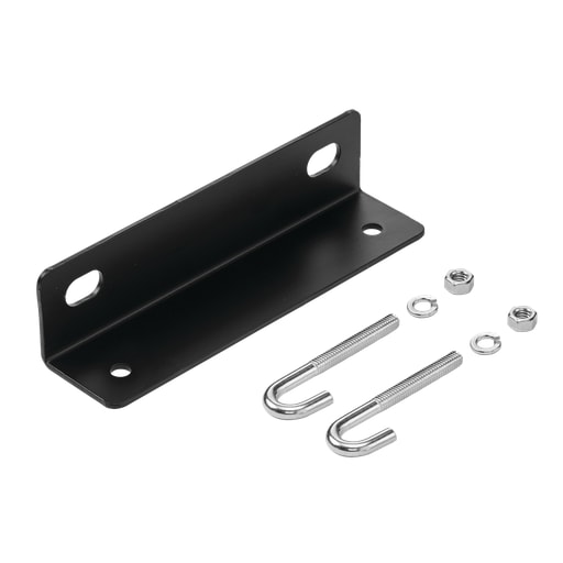 nVent Hoffman - Hoffman LWASK18BLK Wall Angle Support, fits 18.00, Black, Steel