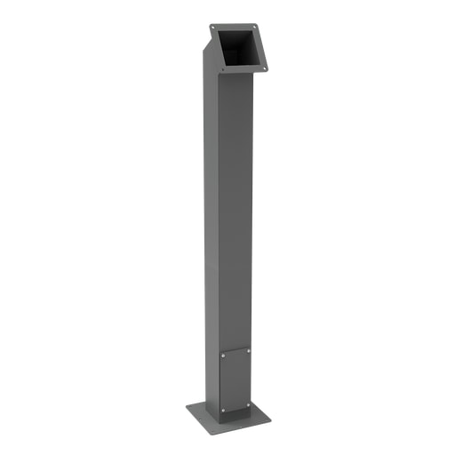 nVent Hoffman - Hoffman A44PBCOL Pedestals, 41" x 4" x 4", Gray, Steel