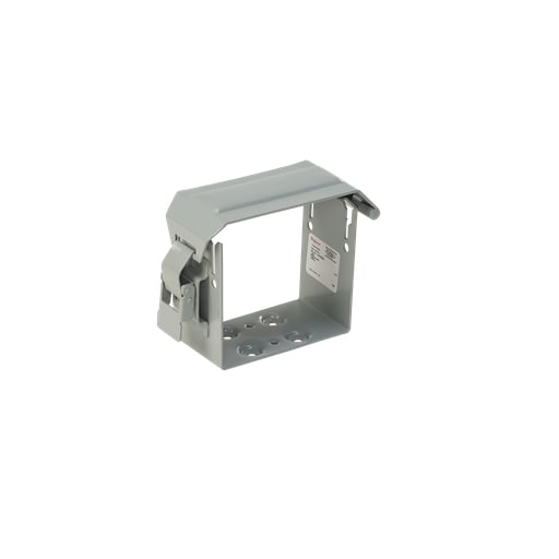nVent Hoffman - Hoffman F44T3RUC U-Connector, fits 4" x 4", Gray, Steel