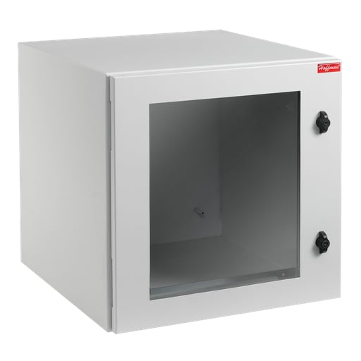 nVent Hoffman - Hoffman PTRW242412G2 PROTEK Single-Door, UL and NEMA Type 4, 12, 24.09x 23.62x 11.81, Lt Gray, Steel