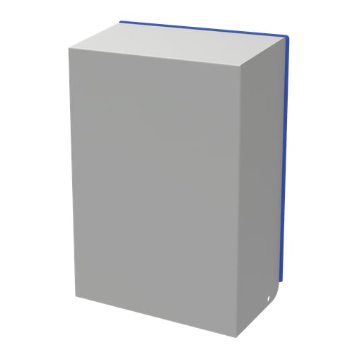 nVent Hoffman - Hoffman HH05MS35004 Filter Fan Shrouds, Type 4/4X, 12.327x 7.6811x 3.4213, Gray, Steel