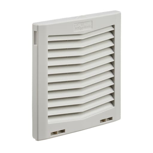 nVent Hoffman - Hoffman HG0900404 HG Filter Fan Exhaust Grilles, fits HF09 fans, 9-inch, IP54, Lt Gray