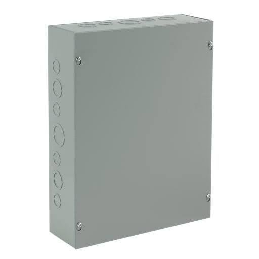 nVent Hoffman - Hoffman ASE8X8X4 8" x 8" x 4" Screw-Cover Pull Box, Type 1, w/ Knockouts, Steel