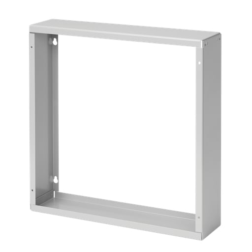 nVent Hoffman - Hoffman A12124SU Screw-Cover Pull Box Extender Type 1, fits 12" x 12", Gray, Steel