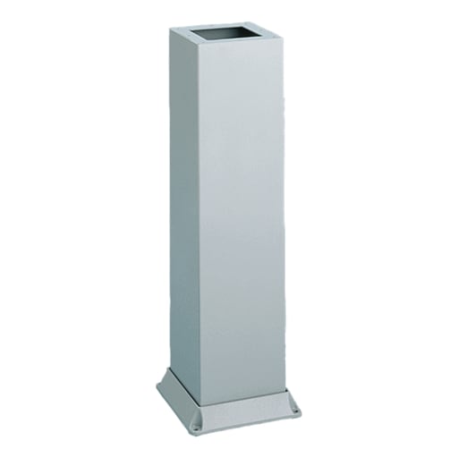 nVent Hoffman - Hoffman AP33B88 Bolt-Down Pedestal, 33" x 8" x 8", Gray, Steel