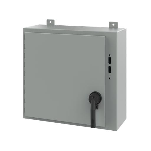 nVent Hoffman - Hoffman A20SA2208LPPL Preferred Cutout, Disconnect Enclosure, Type 12, 20" x 21.38" x 8", Steel