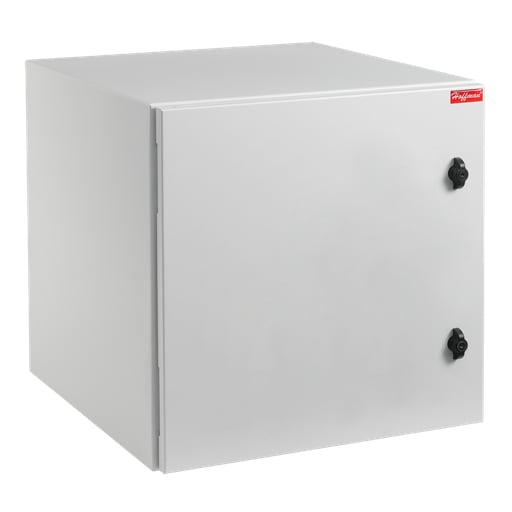 nVent Hoffman - Hoffman PTRS242424G4 PROTEK Single-Door, UL and NEMA Type 4, 12, 24.09x 23.62x 24.02, Lt Gray, Steel