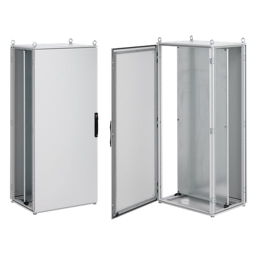 nVent Hoffman - Hoffman PPOD22128 PROLINE Industrial Packages, Type 12, 2200x 1200x 800mm, Lt Gray, Steel