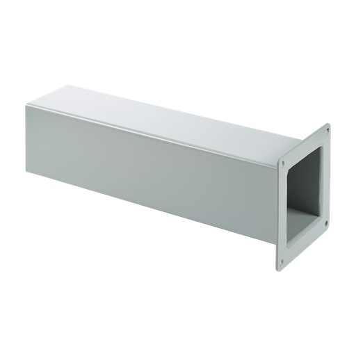 nVent Hoffman - Hoffman F44WA Telescope Fitting, 4" x 4", Gray, Steel