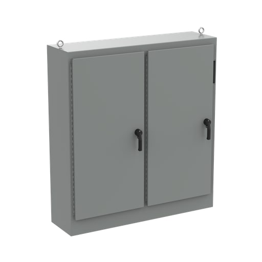 nVent Hoffman - Hoffman A72XM6618FTCLP4 Free-Stand Disconnect with Quick-Release Hinge, Type 4, 72.12x 66.50x 18.12