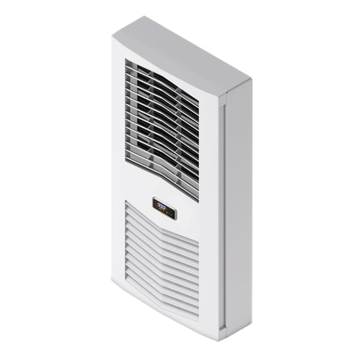 nVent Hoffman - Hoffman S060316G050 SPECTRACOOL Slim Fit Indoor Air Conditioner, 21.60x 11" x 5.5", Lt Gray, Steel