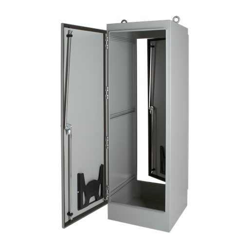 nVent Hoffman - Hoffman A722424FSDA Free-Stand, Single or Dual Access, Type 12, 72.06" x 24.06" x 24.06", Steel