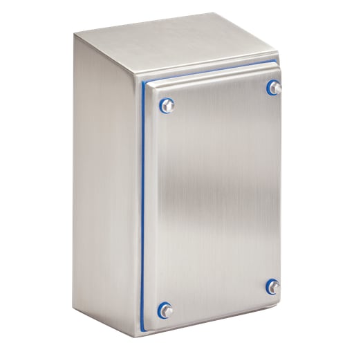 nVent Hoffman - Hoffman HSDS070404SS HyShed Screw Cover Enclosures, Type 4X, 7.13x4.13x4.00, Stainless Steel 304