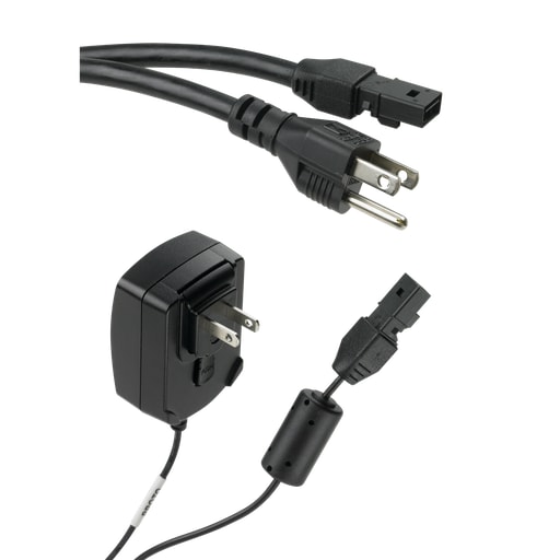 nVent Hoffman - Hoffman LED24VCORD PANELITE Power Cords, Black, Plastic