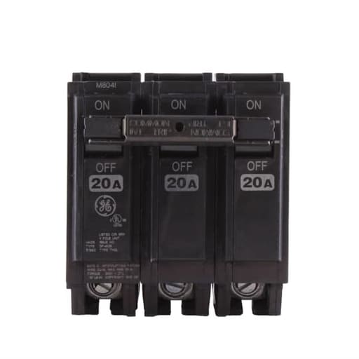 GEEDC - GE THQL32020 CIRCUIT BREAKER 3P 20