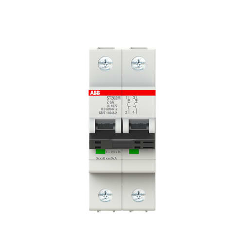 Thomas & Betts Co - ABB ST202M-Z6 MCB ST200M 2P Z 6A UL