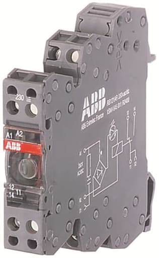 ABB Low Voltage - Thomas & Betts 1SNA645012R2500 Rb122A 24 VAC/VDC Relay