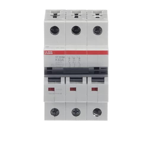 ABB Low Voltage - ABB ST203M-K63 MCB ST200M 3P K 63A