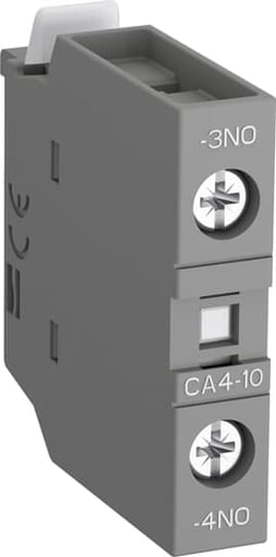 GEEDC - Thomas & Betts CA4-10 1NO 4-Pole Control Relay Contact Block