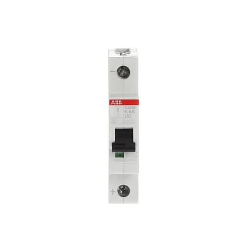 ABB Low Voltage - ABB S201MUC-K6 MCB S200MUC 1P K 6A