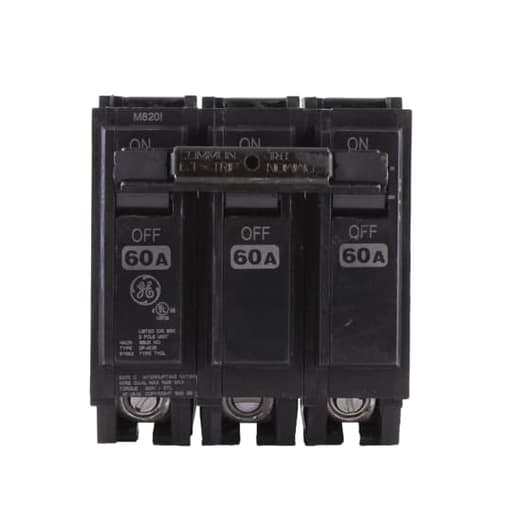 GEEDC - GE THQL32060 CIRCUIT BREAKER 3P 60