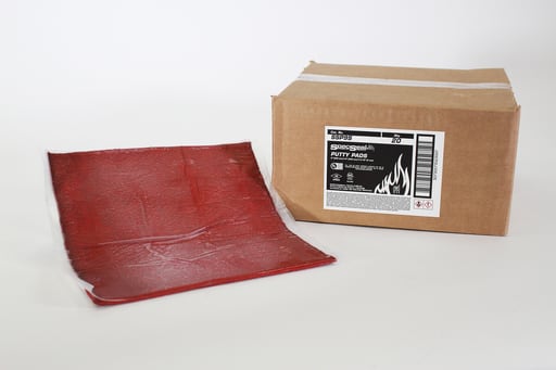 Specified Technologies Inc - Specified Technologies Inc. (STI) SSP4S 7.25 x 7.25 x 3/16 Inch Intumescent Putty