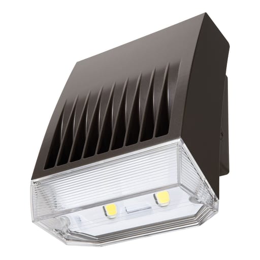 Cooper Lighting - Lumark XTOR6BRL Crosstour MAXX, LED 58W, Wall Mount, Refractive Lens, 5000K, 120-277V, Carbon Bronze