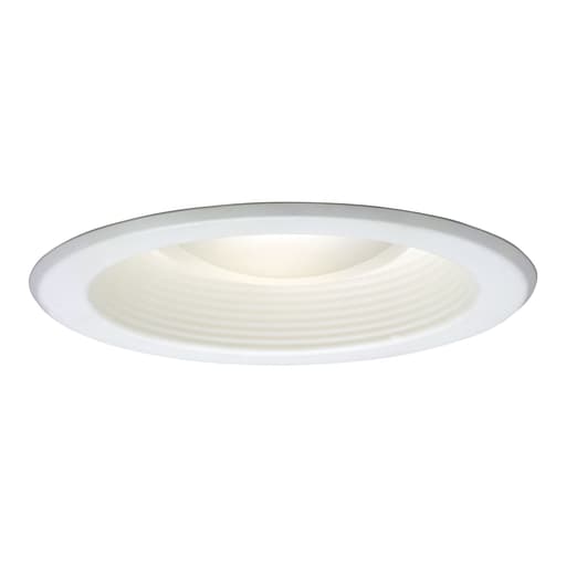 Cooper Lighting - Halo 5001P 5" Trim Metal Splay Baffle White Trim with White Baffle