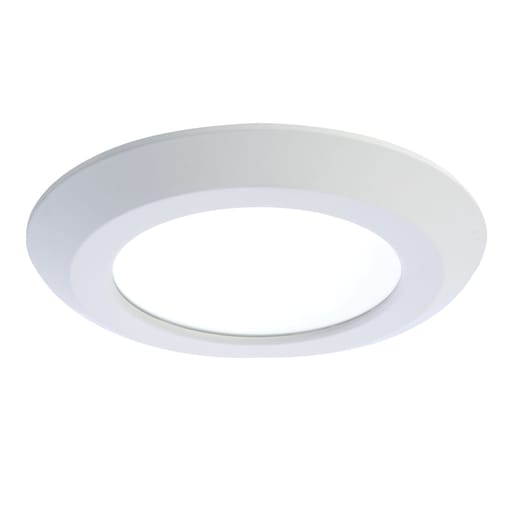 Cooper Lighting - Halo SLDSL6069S1EMWR 6" Surface LED Downlight,600 lumens,90CRI Field selecctable,120V,phase cut 5% dimming driver,Matte White Finish,recyclable 4-color unit carton