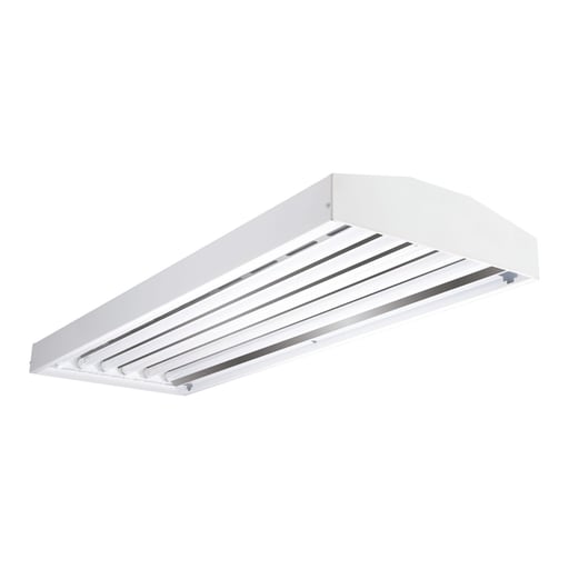 Cooper Lighting - Metalux HBI654HT5-UPL (6) 54W T5HO Program Start, 120-277V, Uplight, High Temp Ballast, V-hangers provided