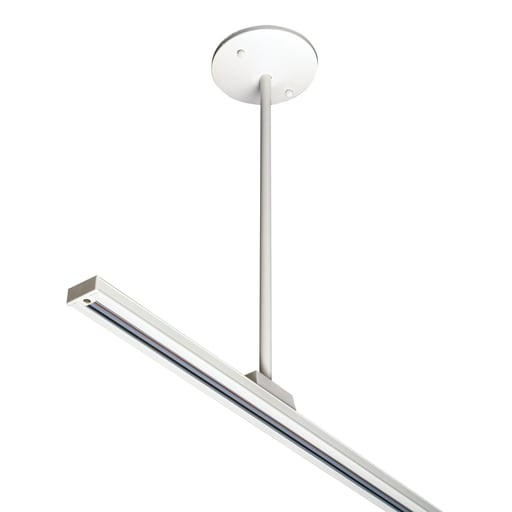 Cooper Lighting - Halo L48P 48" STEEL STEM, WHITE