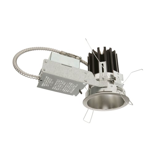 Cooper Lighting - Portfolio 4LBSQ1H 4" Square LED Reflector, Self Flanged, Haze Finish