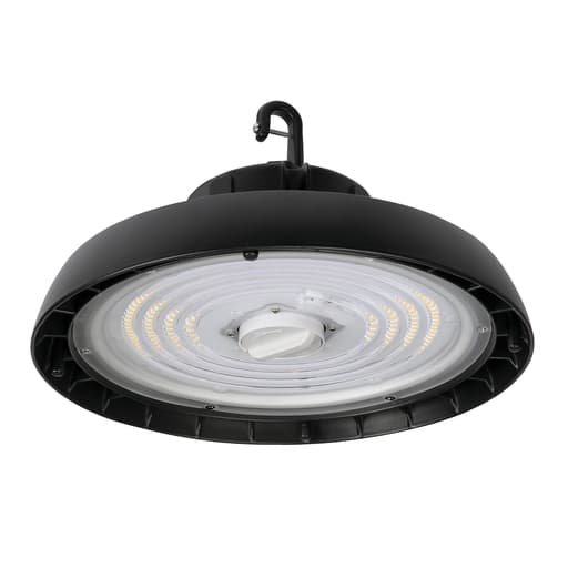 Cooper Lighting - Metalux UHBS-1218-MV-L84050-BLK LED Round High Bay, 4000/5000K Selectable CCT, Selectable Lumens, 120-347V, Black Housing