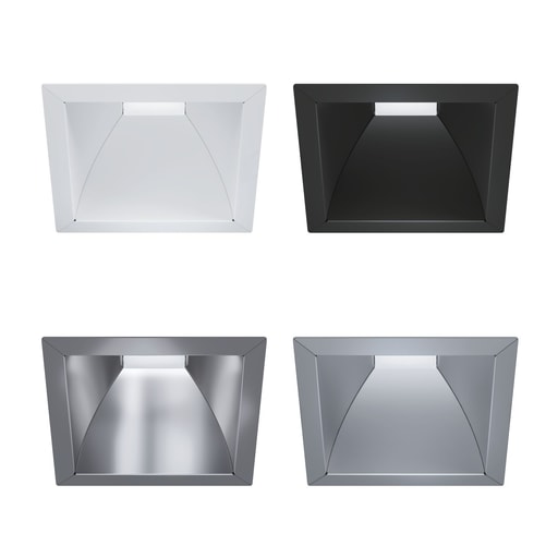 Cooper Lighting - CLS 41SQH 4" SQ LENS, SELF-FLANGE,