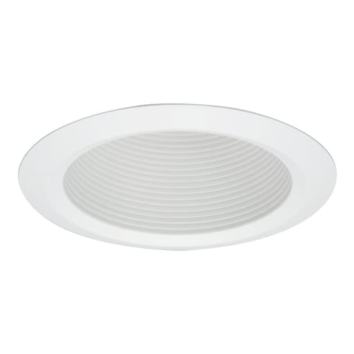 Cooper Lighting - Halo 5125WB 5" Full Cone White Baffle, White Self-Flange Ring
