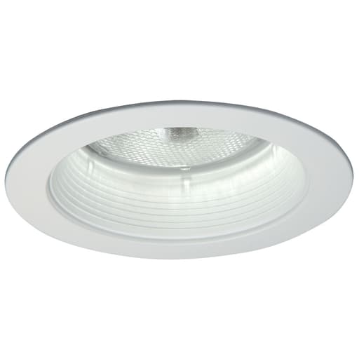 Cooper Lighting - Halo 5014P 5" Trim Shallow Metal Baffle White Trim with White Baffle