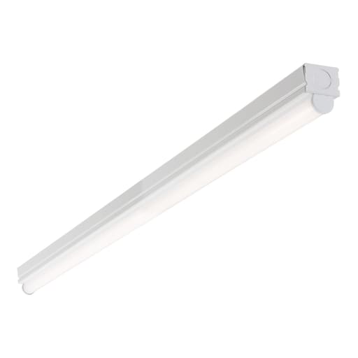 Cooper Lighting - Metalux 4ST1L2040R 4' Linear LED Striplight, Single Lens, 2200 Lumen, 4000K, UNV NO-DIM
