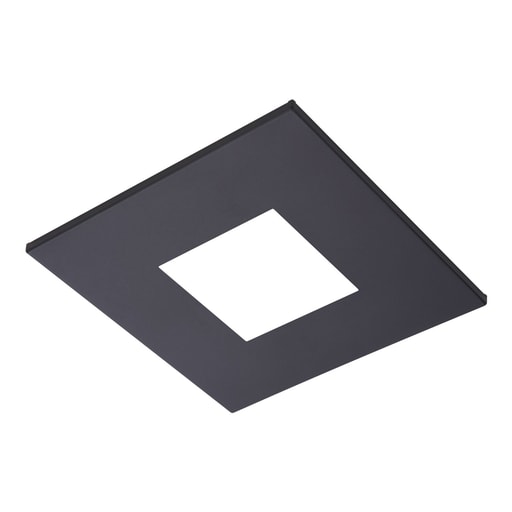 Cooper Lighting - Halo TL42SMB 2" square open pinhole ML4 trim, matte black flange