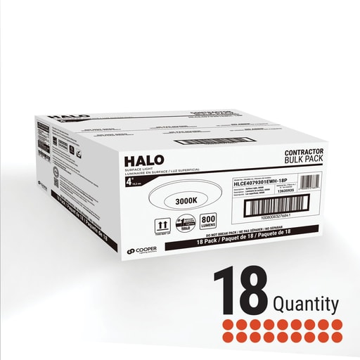 Cooper Lighting - CLS HLCE6099301EWH-18P 6/4E 6", 900