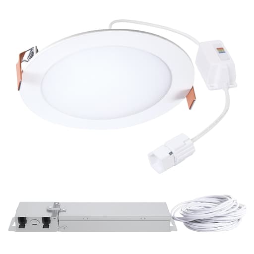 Cooper Lighting - Halo HLBQL6099FS1E 6-inch HLB QuickLink Low VoltaGE, 900 lumens (nominal), 90 CRI min, 5-color selectable CCT, 120V, phase cut 5% dimming.