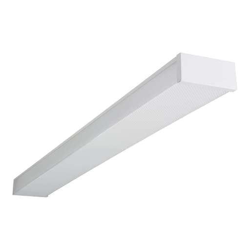 Cooper Lighting - Metalux 4WP3040C 4' Linear LED Wrap Light, Prismatic, 3300 Lumen, 4000K, UNV NO-DIM