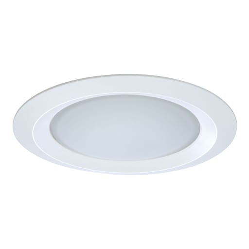 Cooper Lighting - Halo 5150WH 5" Frost dome glass lens, wet location, self-flange, Matte White