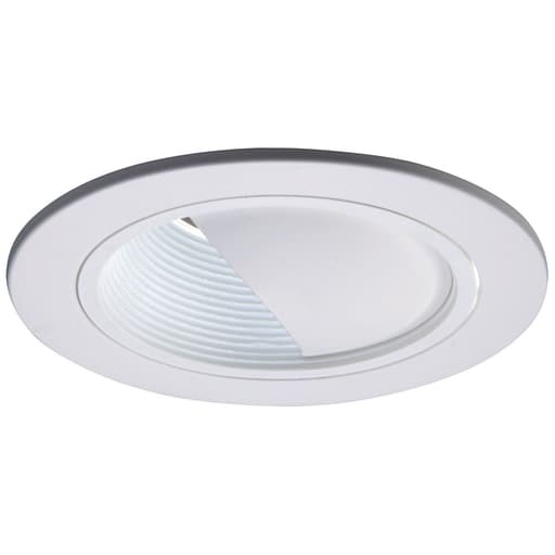 Cooper Lighting - Halo 992W 4" Trim Wall Wash White Trim and Scoop, White Baffle