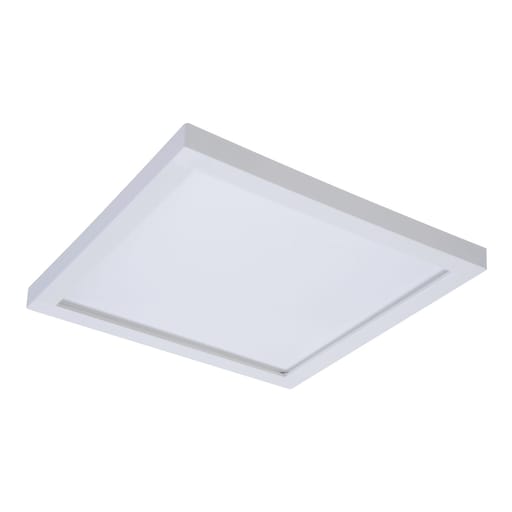 Cooper Lighting - Halo SMD6S69SWH 6" Square Surface Mount Downlight,600 Lumen Series,90CRI, 2700K - 5000K Field Selectable CCT,Matte White finish