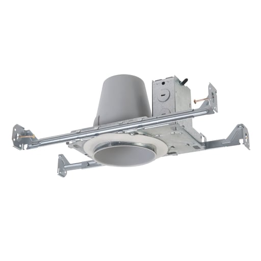 Cooper Lighting - Halo E4TATSB 4" NON-IC, Air-Tite, New Construction Housing, 120V w/ Socket Bracket