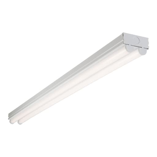 Cooper Lighting - Metalux 4ST2L4040R 4' Linear LED Striplight, Dual Lens, 4200 Lumen, 4000K, UNV NO-DIM