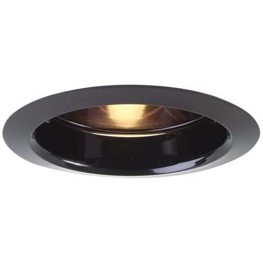 Cooper Lighting - Halo 30SBAT 6" Trim Air-Tite Super Trim - Reflector Black Specular Reflector and Trim