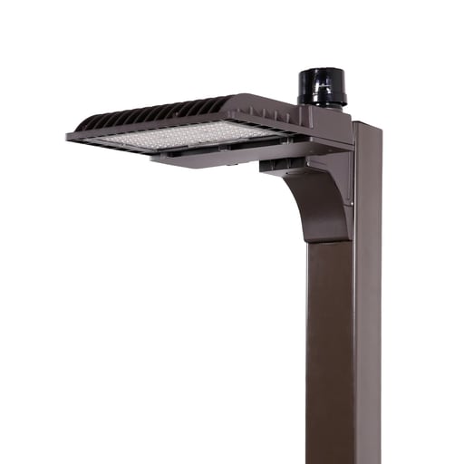 Cooper Lighting - Lumark LAS45P-T5 Pole Mount Arm, 450W HID Equivalent, Type V Distribution, Voltage-Universal, 120-277V