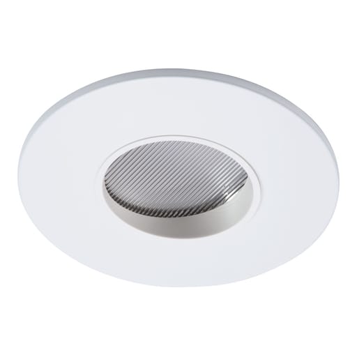 Cooper Lighting - Halo TL45R6GMWWB 2" round lens wall wash pinhole, matte white flange, white lens frame