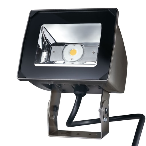 Cooper Lighting - Lumark NFFLD-S-C15-T-UNV Night Falcon Small, 52W, 4000K, 120-277V, 6x6, Trunnion, Carbon Bronze